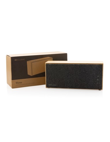Speaker wireless 20W Wynn in bambù